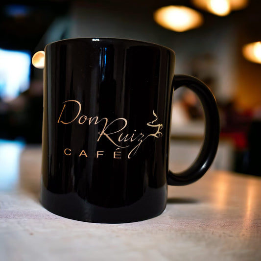 DON RUIZ CAFÉ COFFEE MUG (BLACK) 11OZ