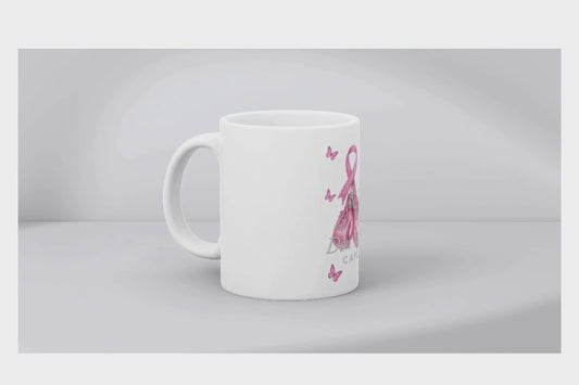 Don Ruiz Cafe'Breast Cancer Awareness Mug – Ceramic, 11oz